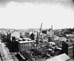 Looking Over Brisbane In 1908 Paris Skyline Brisbane History