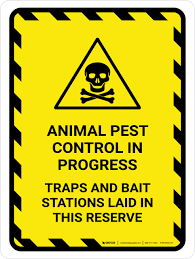 However, they can be used to take care of existing infestations if you're willing to go through the hassle of installing tubing. Animal Pest Control In Progress Hazard Lines With Icon Portrait Wall Sign Creative Safety Supply