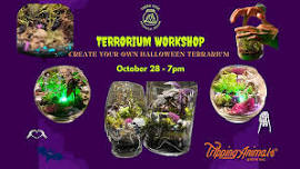 Halloween Terrarium "TERRORIUM" Workshop