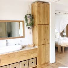 Wer sein badezimmer mit einem weiteren, einzelnen schrank bereichern möchte, steht aber egal, also ob man sein badezimmer mit modernen hochglanzmöbeln in fröhlichen farben, schlicht und. Bad Schrank Salerno Aus Teak Massivholz Moebel Kolonie