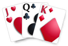 You must start each foundation with an ace. Klondike Solitaire
