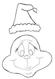 Then pop on your santa hat and meet us at the bottom of the mountain for the best grinch party games in all of whoville. Grinch Face Santa Hat Outline Grinch Christmas Decorations Grinch Crafts Grinch Christmas