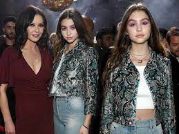 They have been married for 20 years and share two children. Catherine Zeta Jones Brings Her Doppelganger Daughter To Fashion Week