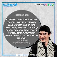 Pasalnya, di dalamnya berisi pesan bahwa akan ada seseorang yang senantiasa rela berkorban untuk mendampingi orang terdekatnya hingga mendapatkan kesembuhan. Kata Kata Gus Miftah Tentang Pendosa Gus Miftah Jangan Menghina Pendosa Seburuk Buruknya Orang Ada Kebaikannya Cerita Mbak Pemabuk Youtube Story Wa Status Wa Kata Kata Gus Miftah Jangan Menghina Pendosa