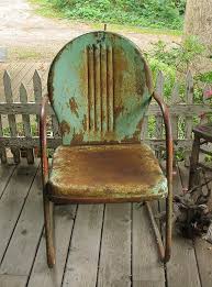 Wild Rose Vintage Flea Market Finds Metal Lawn Chairs Porch Chairs Flea Market Finds