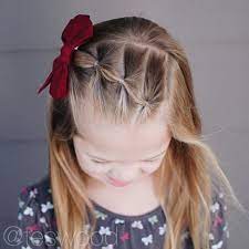 This Is A Twist On Two Of Our Popular Quick Elastic Styles Diagonal But With Parallel Partings Q Girl Hair Dos Girls Hairstyles Easy Easy Toddler Hairstyles