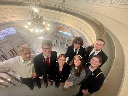 The Joplin High School Constitution Team is at it again! Last year, this  team finished in second place at the Missouri Bar Association's "Show Me  the Constitution" state competition. This year, they