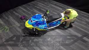 Thanks to the cooperation between the two manufacturers, these models are nearly identical, except. Arcticfx Graphics Arctic Cat Zr 200 Snoscoot Sled Wrap Install Youtube