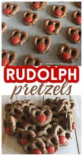 Rudolph The Red Nose Reindeer Pretzels Christmas Treats To Make Xmas Desserts Christmas Food