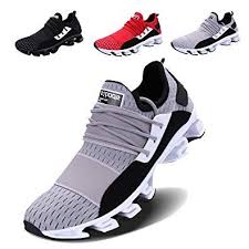 Voen Mens Casual Walking Shoes Blade Outdoor Sport Sneakers Mesh Breathable Fashion Shoe Review Mens Walking Shoes Best Walking Shoes Best Shoes For Men