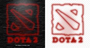Free dota 2 logo icons in various ui design styles for web and mobile. Hd Neon Dota 2 Red Logo Png Citypng