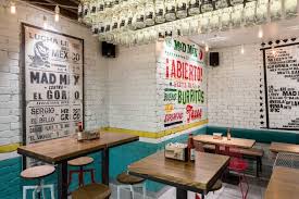 Mad Mex Grill Restaurant By Mccartney Design Sydney Australia Fast Food Mexican Restaurant Decor Mexican Restaurant Design Taqueria Design