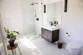 Bathroom renovated with mosaic of grey tiles. 73 Awesome White Bathroom Ideas Picture Gallery Home Decor Bliss