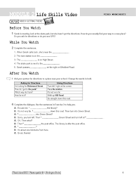 Descargar en pdf una recopilacion de examenes ingles 1 eso burlington books con fichas de ejercicios y activiades y el solucionario del libro. 02thinkahead1 Videoworksheets Module2 Pdf Sidewalk Land Transport