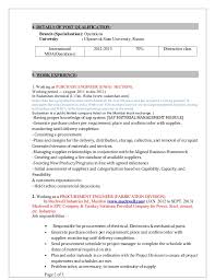 Free download link for resume format for mba finance fresher. Purchase Engineer Resume Doc Procurement Engineer Resume Example