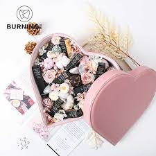 Big heart shaped box for flowers. 27x30x13 5cm Big Love Flower Box Leather Heart Shaped Gift Box Valentine S Day Wedding Christmas Birthday Flower Box Gift Bags Wrapping Supplies Aliexpress