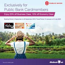 Whether you're going on holiday or arranging corporate flights, we've got promo codes to help you save money on your next booking. Malindo Air On Twitter Last Call For Public Bank Cardmembers Enjoy Exclusive Deals Of 25 Off On Business Class And 10 Off Economy Class Flights With Promo Code Pbmalindo Sale Ends 30
