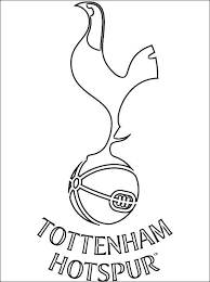 Tottenham hotspur logo, tottenham hotspur, tottenham, coys, spurs. Coloring Page Of Tottenham Hotspur Logo Coloring Pages Tottenham Cake Spurs Cake Tottenham Hotspur
