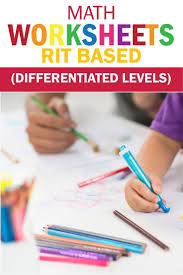 Nwea Map Prep Math Practice Worksheets Rit Band 180 220 Distance Learning Math Practice Worksheets Math Practices Math Intervention