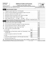 For your 2020 taxes, which you file in 2021, you will use the new redesigned 1040. Irs 1040 Schedule 3 2020 2021 Fill And Sign Printable Template Online Us Legal Forms