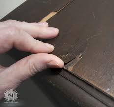 Laurie march, hgtv remodels' house counselor, explains how to paint particle board kitchen cabinets.as the host and creative force behind the house counselor. How To Fix Peeling Or Chipped Veneer Salvaged Inspirations