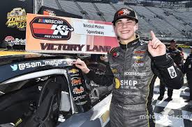Nascar Touring Notebook Sam Mayer Gets Historic Win At Bristol