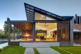 Model Atap Rumah Minimalis Kontemporer Modern Roof Design Flat Roof House Architecture House