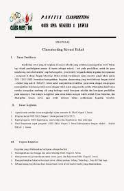 Maybe you would like to learn more about one of these? 10 Ide Cara Membuat Proposal Kegiatan Class Meeting Anna K Cummings