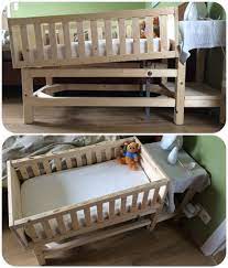 Shop for bedside co sleeper crib online at target. Made With Love For Finn Diy Verstelbaar Baby Bedje Adjustable Baby Crib Co Sleeper Met Nachttafeltje Reflux Issues Bedsi Beistellbett Kinder Zimmer Baby