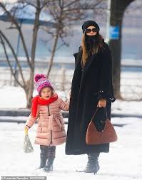 They split custody of the child in half and carry out their parental duties even despite the separation. Irina Shayk And Her Daughter Lea De Seine Go For A Stroll And Bump Into Hugh Jackman And His Wife Readsector