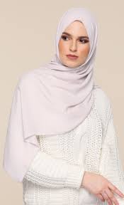 Free shipping on domestic orders over $49+. Chiffon Crepe Scarf With Nanotechnology In Lilac Fashionvalet