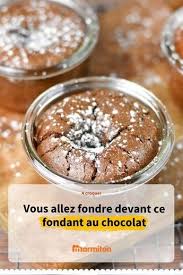 Ramequins Fondants Au Chocolat Recette Recette Fondant Au Chocolat Recette Fondant Recette Gateau Chocolat