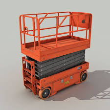 Scissor Lift Platform 3d Model Scissor Lift 3d Model Toy Car