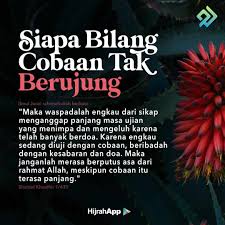 Setiap yang hilang pasti ketemu, dalam kesesatan akan datang petunjuk, dalam kesulitan ada kemudahan, dan setiap kegelapan akan terang benderang. Yakinlah Di Balik Kesulitan Ada Kemudahan Yang Begitu Dekat Fitra Dev