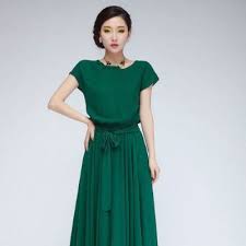 Emerald Green Casual Dresses Google Search Long Dress Casual Green Dress Casual Casual Dress