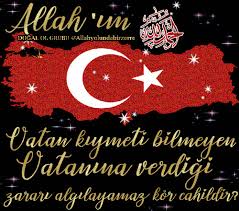 Allah Im Vatan Kiymeti Bilmeyen Vatanina Verdigi Zarari Algilayamaz Kor Cahildir Baska Gonderileri Gormek Icin Sayfamiza Bir Goz At Allah Vine Kori