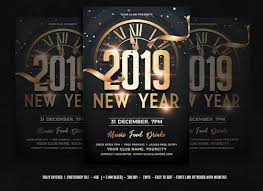 New Year Flyer Flyer Flyer Template Photoshop Flyer