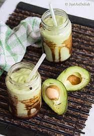 Indonesian Avocado Shake Jus Alpukat Avocado Shake Food Asian Desserts