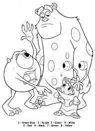 Color By Number Coloring Pages Online Coloring Book Pages Coloring Online For Kids Monster Coloring Pages Valentine Coloring Pages Disney Coloring Pages