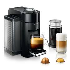 This bundle includes a nespresso vertuo coffee machine with aeroccino milk frother and complementary vertuo capsules. Nespresso Vertuo Coffee Espresso Machine With Aeroccino Milk Frother By Delonghi