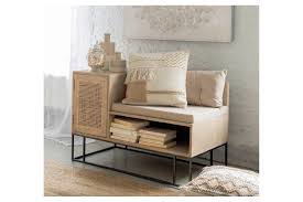 Maybe you would like to learn more about one of these? Meuble D Entree En Bois Et Rotin Tisse Sand Hellin