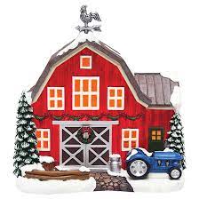 We can't find products matching the selection. Carole Towne Lighted Red Barn For Christmas Village 8 7 X 5 7 Ds17120 Rona