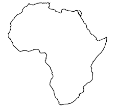 Blank outline map of africa. Outline Map Of Africa Hd With Africa Map Template Best Photos Template Blank Africa Tattoos Africa Outline Africa Map
