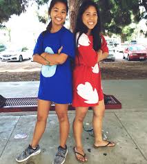 Recreate this easy diy kids lilo and stitch group costume by starting with super soft primary basics. Pin On Homecoming Week 2015