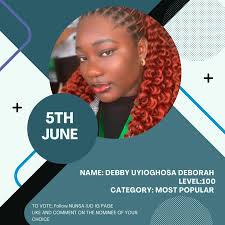 NAME: Ogbuefi Stephanie LEVEL: 100 level HOBBIES: Watching movies WHY  NURSING: Passion to help sick and people in pain @__s.t.e.p.h.x #nunsa  #faceofnunsa2022