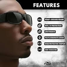 Reggae Sunglasses Retro Keyhole Flash Mirror Lens Sunglasses