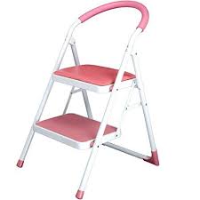 Aluminum folding step stool osha compliant Pengfei Stepstools Folding Ladder Stool Stairs Multifunction Indoor Ascend Soft Cushion Kitchen Pedal Kitchen 2 Steps 3 Colors Buildin Step Ladder Chair Stool