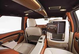 Renault Duster The Interior Is Completely Transformed Dc Design Gave It A Marine Style Cabin With A Faux Wood And Le Renault Duster Car Interior Amazing Cars