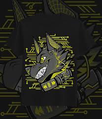 Cyberdog T Shirt Black Final Stock Wishlist Shirts