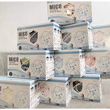 Sg Brand Mico Kids 3ply Medical Mask Bef 98 Child Disposable Face Mask Shopee Singapore